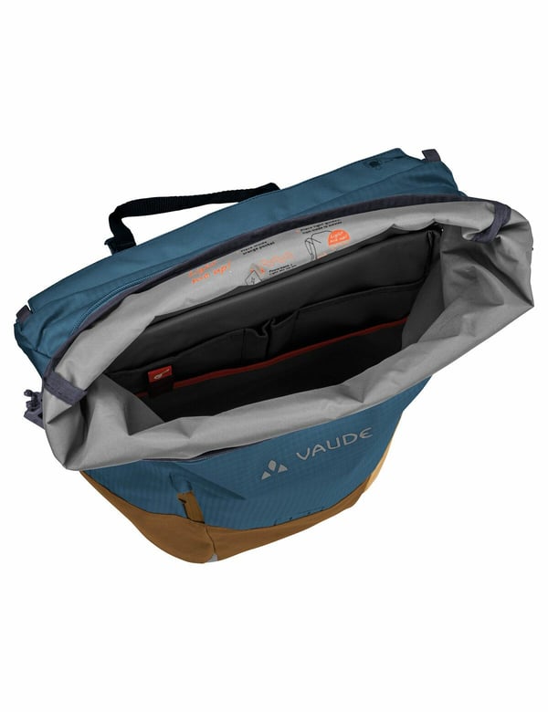 Miniatyrbild 11 av 11: VAUDE CityGo Bike 23 Bak Cykelryggsäck 23 l Polyester Blå, Orange