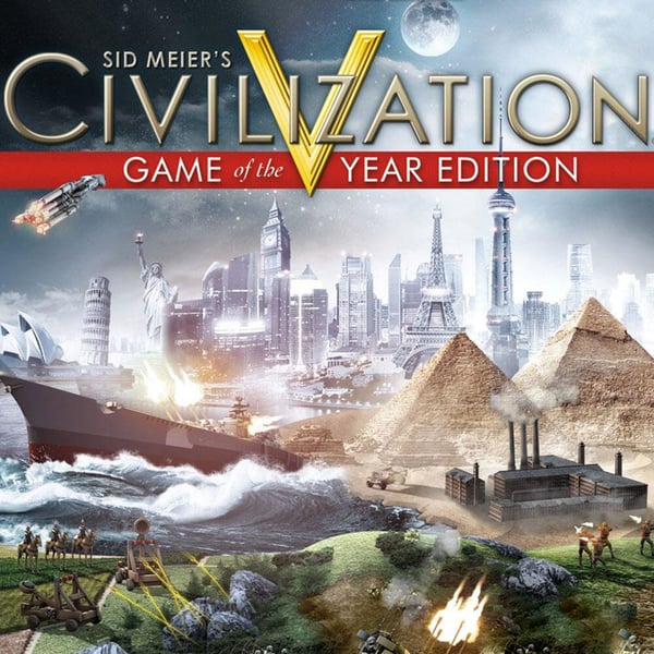 2K Sid Meier's Civilization V - Game Of The Year Edition Tysk, Engelsk, Spansk, Fransk, Italiensk PC 2K Sid Meier's Civilization V - Game Of The Year Edition Tysk, Engelsk, Spansk, Fransk, Italiensk PC