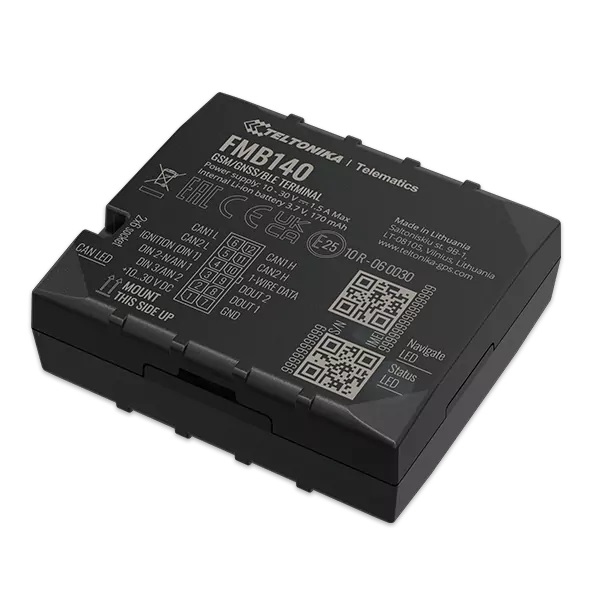 Miniatyrbillede 1 af 9: Teltonika FMB140 Bil GPS tracker Sort