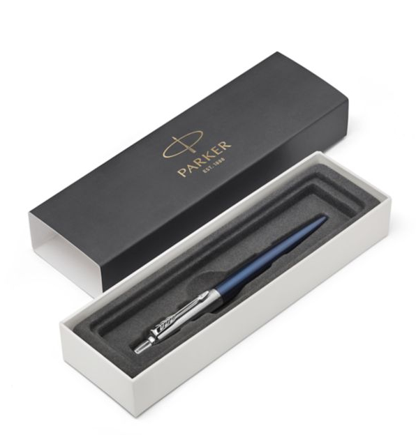 Parker 1953186 kulspetspennor Blå Fastklämbar, indragbar kulspetspenna 1 styck