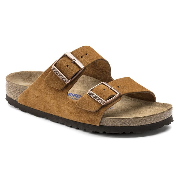 Miniatyrbild 1 av 9: Birkenstock Arizona Soft Footbed Sandaler Unisex Brun