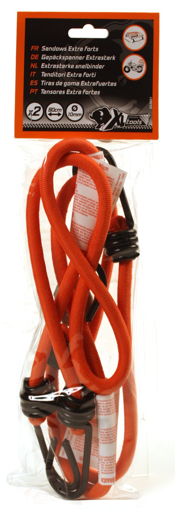 Miniatyrbillede 2 af 2: XL Perform Tools 553601 bagagestrop 800 mm Orange