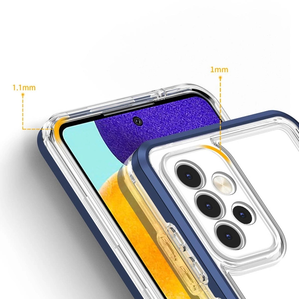 Miniatyrbillede 3 af 7: Hurtel 5907769339622 mobiltelefon etui 16,5 cm (6.5") Cover Blå, Transparent