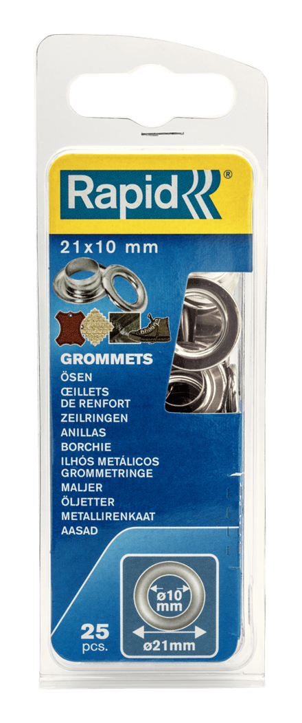 Rapid Öljetter Ø21 x 10 mm