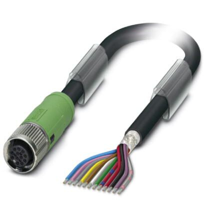 Phoenix Contact 1430145 sensor- & aktuatorkabel 5 m Sort