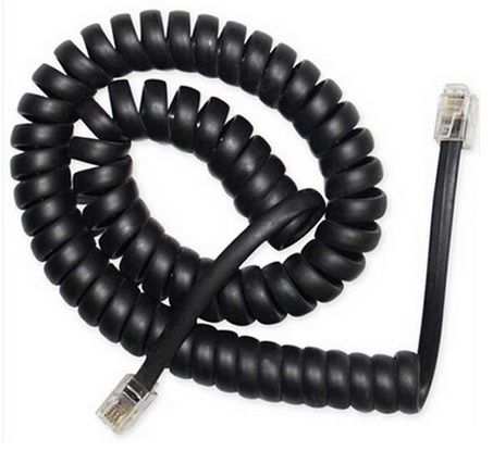 Gembird TC4P4CS-2M telefonkabel Sort