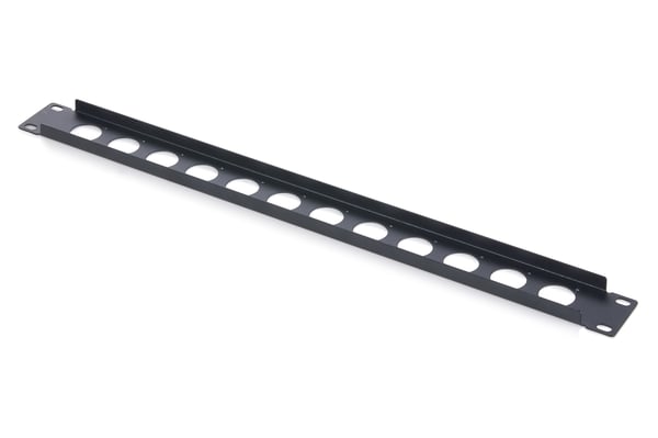 Pikkukuva 2 / 4: Digitus 1U rack panel for 12 x D-Type modules Liitinpaneeli
