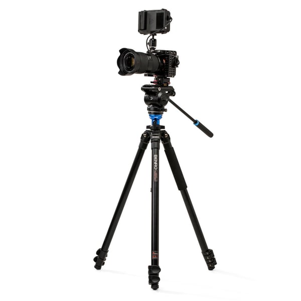 Benro A2573FS4PRO stativ Digital/film kameror 3 ben Svart
