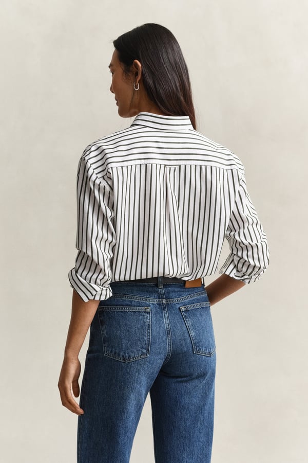 Gant 4300239-377 Skjorte Point collar Langærmet Bomuld