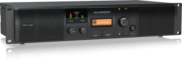 Behringer NX3000D äänenvahvistin Esitys/lava Musta