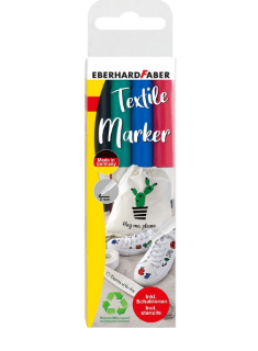 Miniatyrbillede 1 af 8: Eberhard Faber 578204 speedmarker 4 stk Projektilspids Sort, Blå, Grøn, Rød