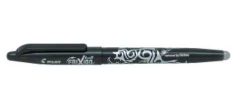 Pilot BL-FR-7-B gelpennor Gelpenna med kork Svart 1 styck