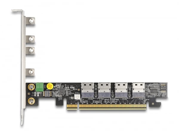 Miniatyrbild 3 av 3: DeLOCK 90111 nätverkskort/adapters Intern PCIe