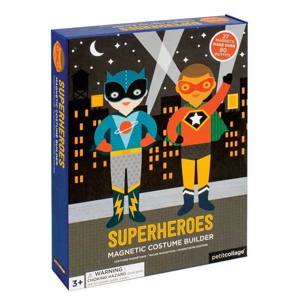 Wild & Wolf "Magnetic Dress Up Superheroes - Gioco magnetico ""Supereroi"""