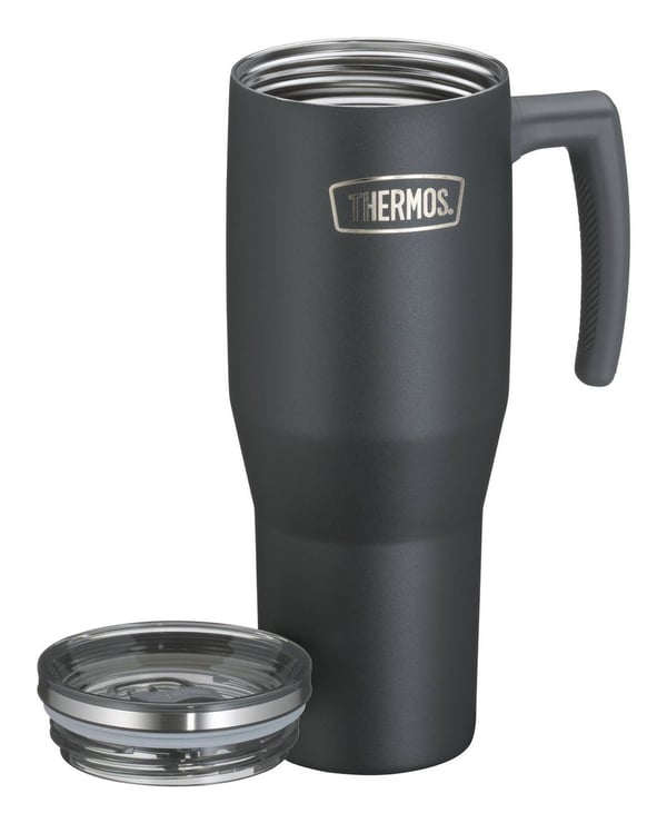 Thermos REFRESHING SERIES Daglig användning, Idrott 1,1 ml Rostfritt stål Svart