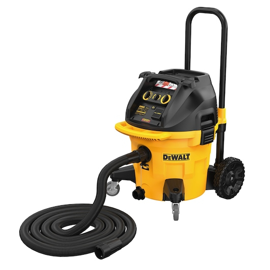 DeWALT DWV905M-QS pölynpoistojärjestelmä Keltainen 38 L 1400 W
