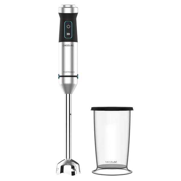 Miniatyrbillede 1 af 10: Cecotec Power TitanBlack 1500 XL 0,8 L Nedsænkning blender 1500 W Sort, Sølv