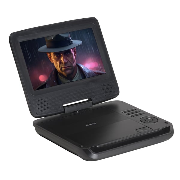 Miniatyrbillede 6 af 8: Denver MT-792 bærbar DVD/Blu-Ray afspiller Bærbar DVD afspiller Bordplade 17,8 cm (7") 1024 x 600 pixel Sort