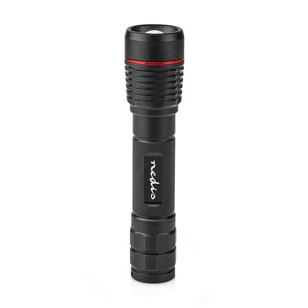 Nedis LTRR11WBK taskulamppu Musta Käsikokoinen taskulamppu LED