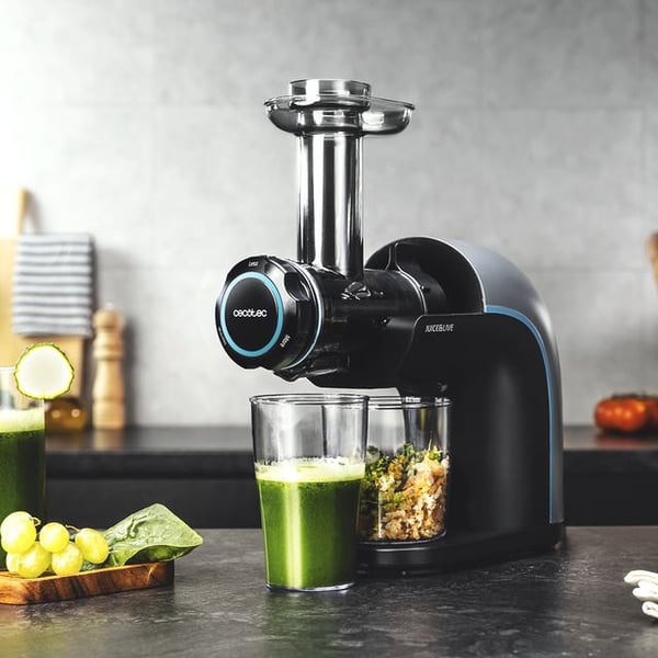 Miniatyrbillede 2 af 11: Cecotec 04134 citruspresser og juicemaskine 150 W Sort, Rustfrit stål