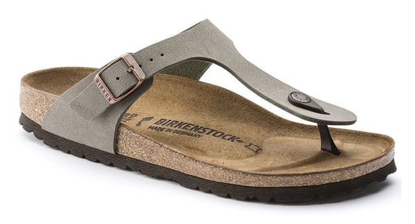 Miniatyrbillede 5 af 8: Birkenstock Gizeh Sandaler Unisex Grå