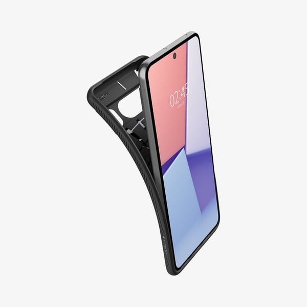 Spigen Liquid Air mobiltelefon etui 17 cm (6.7") Cover Sort