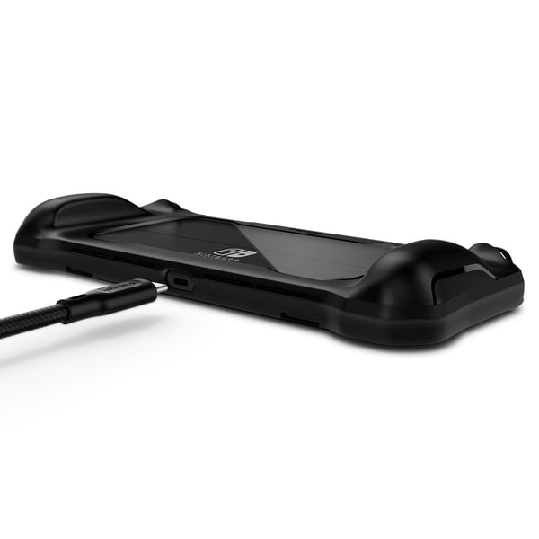 Pikkukuva 7 / 15: Spigen ACS04020 kannettavan pelikonsolin suojakotelo Suojus Nintendo Polykarbonaatti (PC), Termoplastinen polyuretaani (TPU) Musta