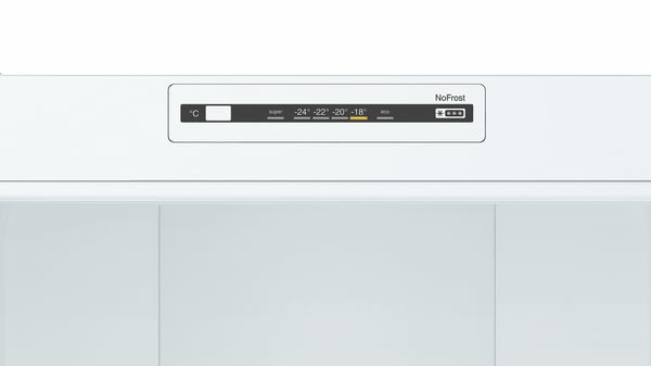 Miniatyrbild 6 av 6: Bosch Serie 2 KGN36NWEA kombinerad kyl/frys Fristående 305 l Vit