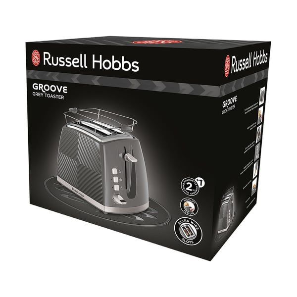 Russell Hobbs 26392-56 leivänpaahdin 6 2 viipale(i)ta 850 W Harmaa