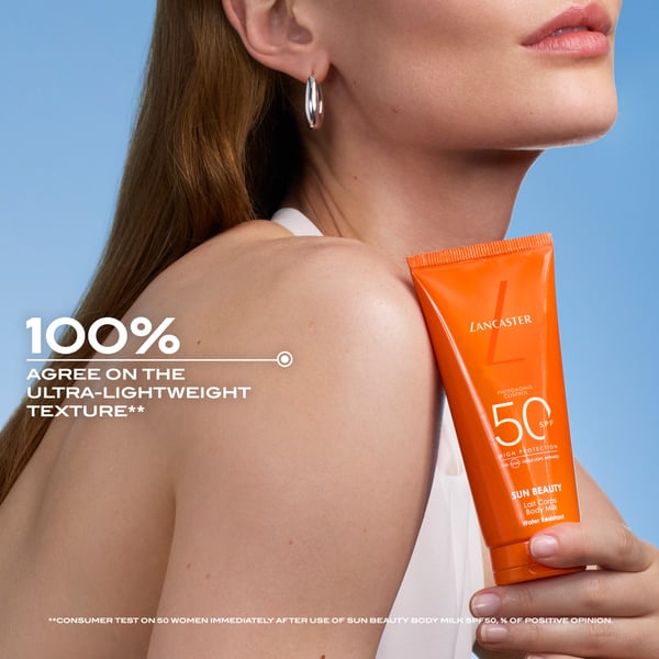 Pikkukuva 3 / 5: Lancaster Sun Beauty Body Milk SPF 50 Aurinkomaito Runko Aikuiset
