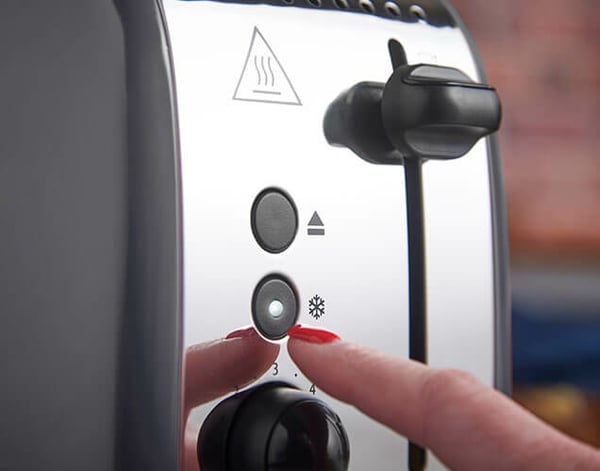 Russell Hobbs 26552-56 brødrister 6 2 skive(r) Grå, Rustfrit stål