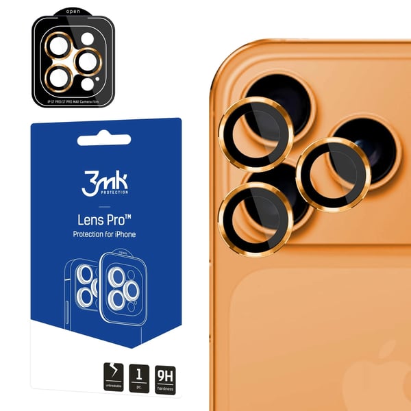 Miniatyrbillede 1 af 8: 3MK Lens Pro Beskyttelse af kameralinsen Apple 1 stk