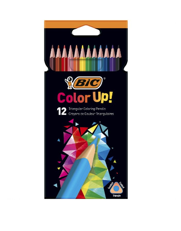 BIC 950527 färgpennor Svart, Blå, Brun, Grön, Röd, Violett, Gul 12 styck BIC 950527 färgpennor Svart, Blå, Brun, Grön, Röd, Violett, Gul 12 styck