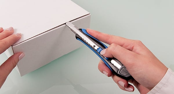 Miniatyrbild 2 av 3: Wedo 78 909 Svart, Blå Snap-off-knivblad