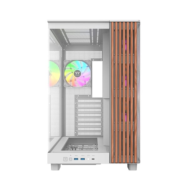 Miniatyrbild 3 av 6: Thermaltake View 380 XL WS ARGB Snow Midi Tower Vit