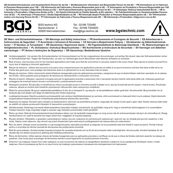 BGS technic Screwdriver
