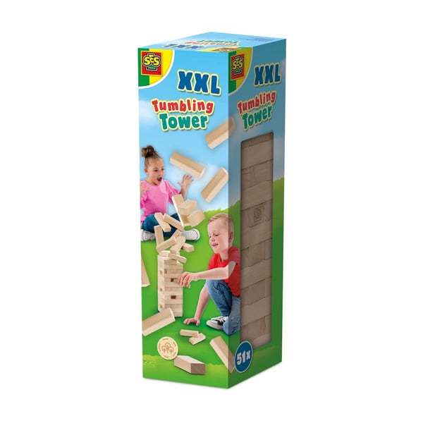 SES Creative Tumbling tower XXL Brætspil Finmotorik (smidighed)