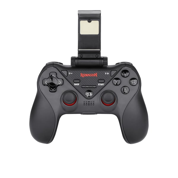 REDRAGON Ceres G812 Musta Bluetooth/USB Pad-ohjain Analoginen/Digitaalinen Android, PC, PlayStation 4, iOS