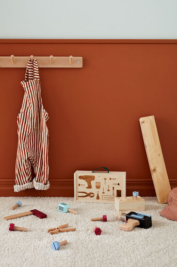 Kid’s Concept Bottle play set stumtjener Vægmonteret 5 krog(e) Træ