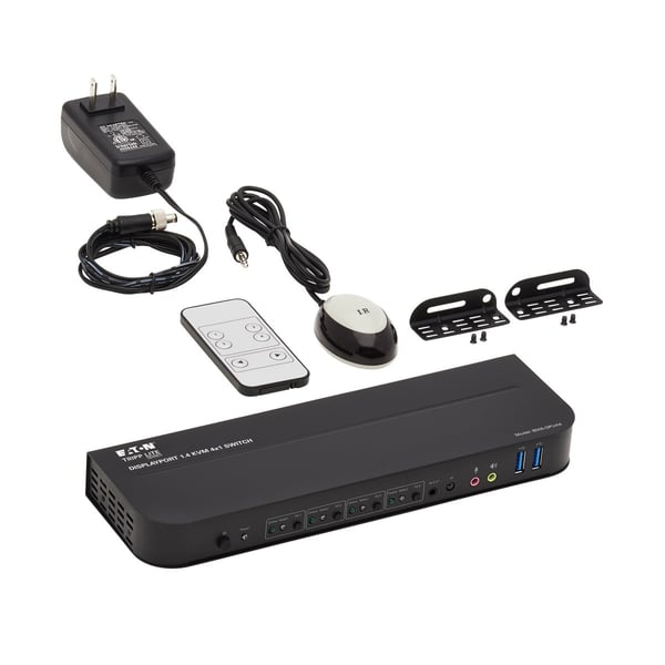 Miniatyrbild 6 av 10: Tripp Lite B005-DPUA4 KVM-switchar Svart
