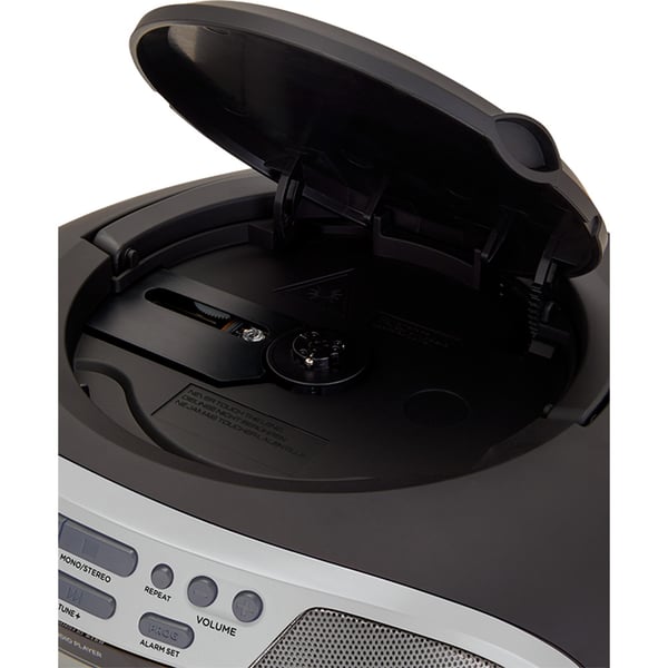 Miniatyrbillede 11 af 11: Aiwa BBTU-400SL bærbar stereosystem Analog & digital 6 W FM Sølv MP3-afspilning