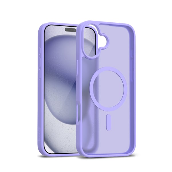 Crong CRGHMMIP1763LVR mobiltelefon etui Cover Lavendel, Gennemsigtig