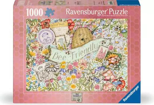 Miniatyrbillede 1 af 4: Ravensburger 12001079 puslespil 1000 stk Dyr og planter
