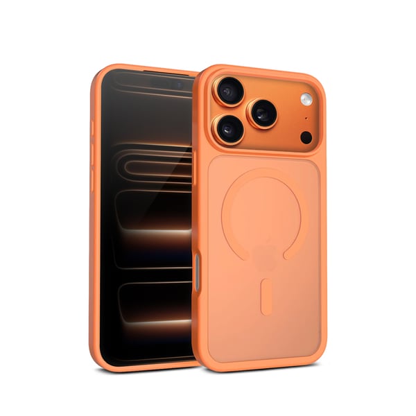 Miniatyrbillede 1 af 4: Crong CRGHMMIP1769PORG mobiltelefon etui Cover Orange, Gennemsigtig