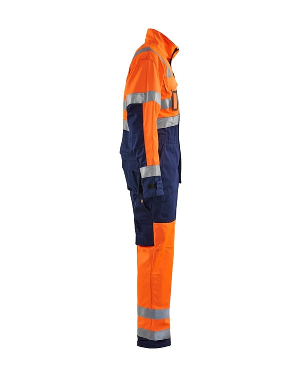 Miniatyrbillede 2 af 4: Blakläder 63731804 Overall Marineblå, Orange