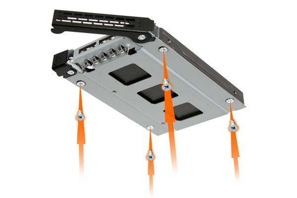 Icy Dock ToughArmor Svart