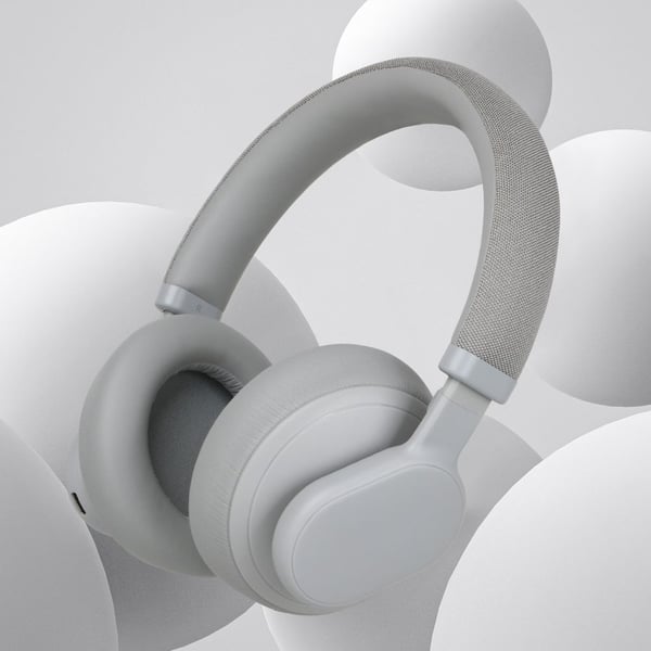 Pikkukuva 9 / 19: Forcell 5903396271496 kuulokkeet ja kuulokemikrofoni Langaton Pääpanta Puhelut/Musiikki USB Type-C Bluetooth Harmaa