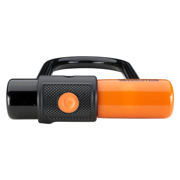 Kryptonite Evolution LITE Mini-6 Svart, Orange U-lås