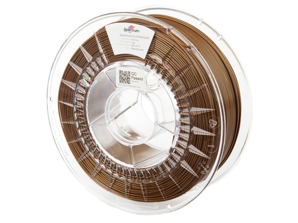 Miniatyrbillede 1 af 4: Spectrum Filaments PLA Premium Polymælkesyre (PLA) Bronze 1 kg