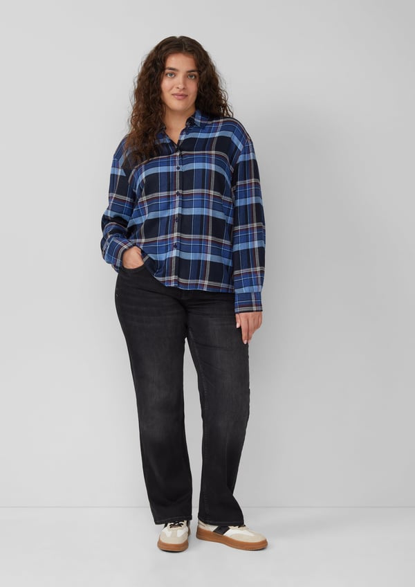 s.Oliver 2175370.59N0.52 skjorte & top Bluse Langærmet Bomuld